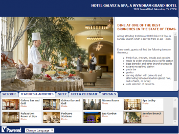 Hotel Galvez VBrochure Breakfast Description