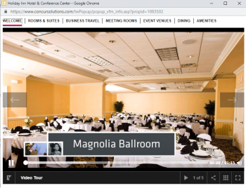 Hotel Property on Concur with Enhanced Image Gallery